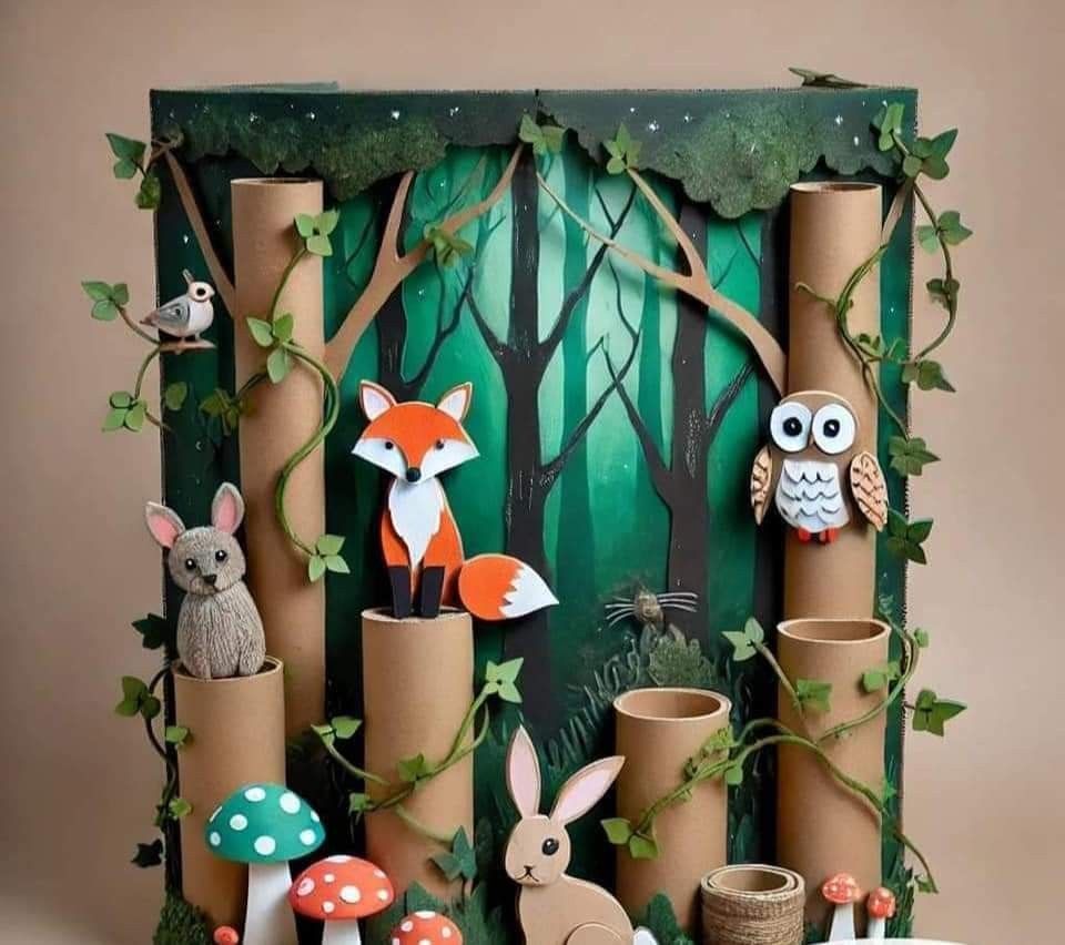 Palco de Papel – Ilustração de cenários