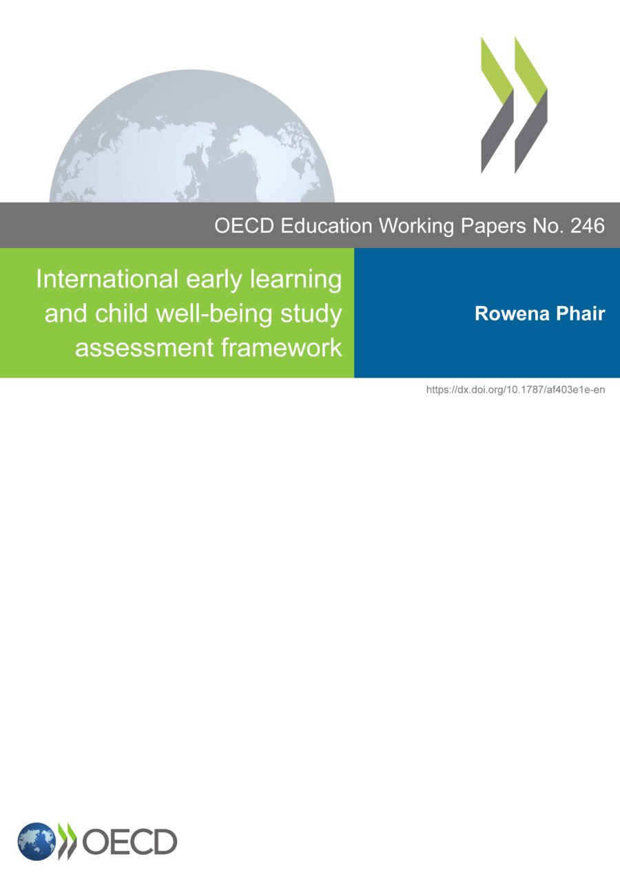 IELS - International early learning and child well-being study assessment framework (2021) - OECD