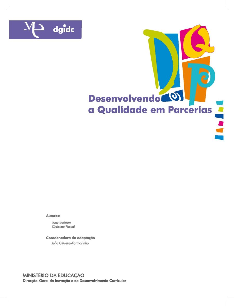 Manual DQP (Desenvolver a Qualidade em Parceria) - Christine Pascal & Tony Bertram (2009)